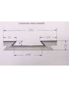 Abstreifer Maho Z MH600 NEU (1151684)