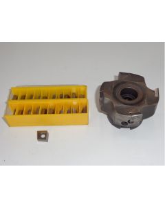 Messerkopf D 63mm mit 21 Wendeplatten (gebraucht)