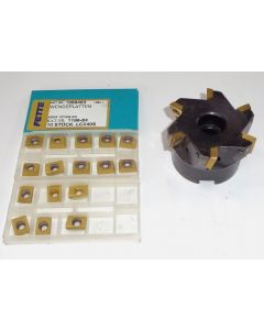 Messerkopf D 63mm mit 16 Wendeplatten (gebraucht)