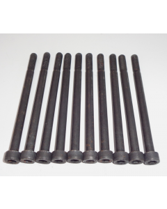 10x Inbußschraube, Zylinderschraube Schwarz Brüniert M6x90 DIN912 8.8 (neu)